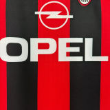 2000/02 AC Milan Home Retro Soccer Jersey