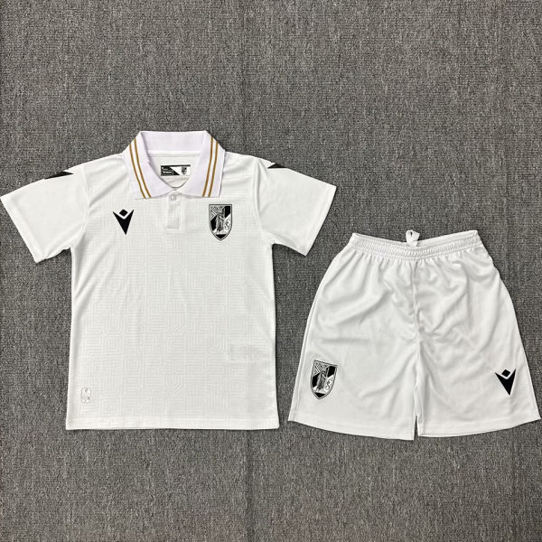 2024/25 Vitoria Guimaraes Home White Kids Jersey 吉马良斯