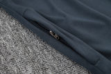 2025/26 Argentina Dark Grey Kids Jacket Tracksuit
