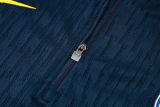 2024/25 Brazil Sapphire Blue Sweater Tracksuit