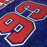 1993 Nets BAPE×M&N #93 Blue NBA Jerseys