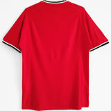 2000/02 M Utd Home Red Retro Soccer Jersey