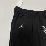 2025 Jordan Black Pure Cotton Fabric Casual Short Pants M005