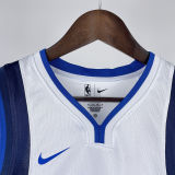 Mavericks DOECIC #77 White Kids NBA Jersey 热压