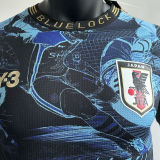 2025 Japan Y-3 Blue  Player Version Jersey