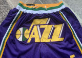 Jazz Purple Four Bags NBA Pants