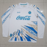 2025/26 Napoli Blue Long sleeve Training Fans Jersey
