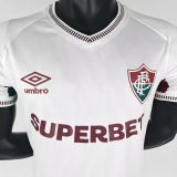 2025/26 Fluminense Away White Player Version Soccer Jersey