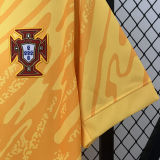 2024/25 Portugal Yellow GK Fans Soccer Jersey