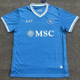 2025/26 Napoli Home Blue Fans Soccer Jersey