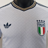 2026/27 Italy Away White Player Version Soccer Jersey