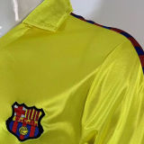 1982/84 BA Away Yellow Retro Soccer Jersey