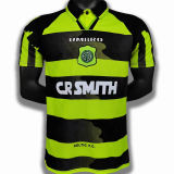 1996/97 Celtic Away Retro Soccer Jersey