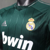 2012/13 RM Third Green Retro Player Version Long Sleeve Soccer Jersey 球员版