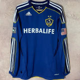 2011/12  LA Galax FC Blue Retro Long Sleeve Jersey