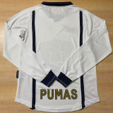1999/2000 Pumas UNAM Home Retro Long Sleeve Soccer Jersey