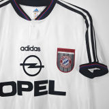 1996/98 BFC Away White Retro Soccer Jersey