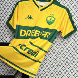 2024/25 Cuiabá Home Yellow Fans Soccer Jersey  库亚巴体育