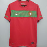 2010 Portugal Home Retro Soccer Jersey