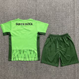 2024/25 Sporting CP Lisbon Away Green Kids Jersey里斯本