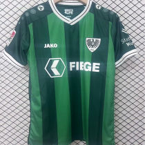 2025/26 Preuben Munster Home Green Fans Soccer Jersey 德乙 普鲁士明斯特