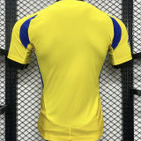 2024/25 Al Nassr Home Yellow  Player Version Soccer Jersey