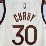 2026/27 Warriors CURRY #30 Beige City version NBA Jerseys