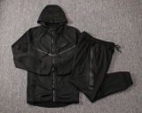 2018/19 NK~ Black Hoody Zipper Jacket Tracksuit