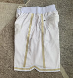 Lakers White Four Bags NBA Pants