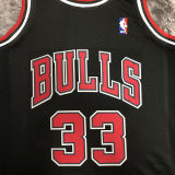 1998 Bulls PIPPEN #33 Retro Black NBA Jersey