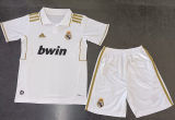 2011/12 RM Home Retro Kids Soccer Jersey