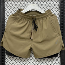 2026/27 NK Casual Double Layer Short Pants  D1105 双层 卡其色