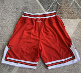 Bulls Red Four Bags NBA Pants