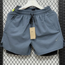 2026/27 NK Casual Double Layer Short Pants  D1105 双层 浅蓝