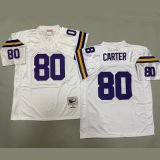 CARTER #80 Men's Minnesota Vikings Retro NFL Jersey 维京人