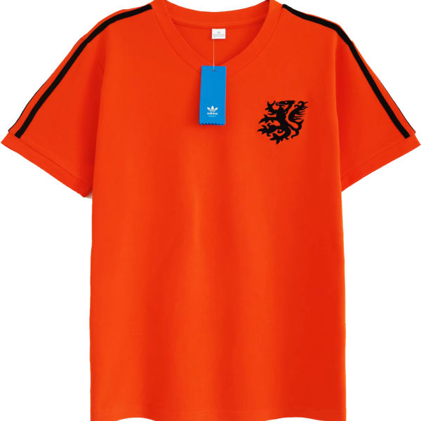 1984 Netherlands Orange Training Jersey