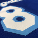 LA Lakers Bryant # 8 Blue NBA Jerseys Hot Pressed