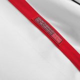 2002 England Home White Retro Long Sleeve Soccer Jersey