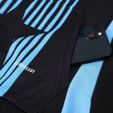 2025 Argentina Black Hoody Zipper Jacket Tracksuit