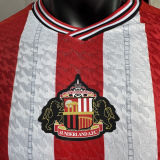 2025/26 Sunderland Home Player Version Soccer Jersey