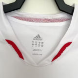 2004/2005 AC Milan Away White Retro Soccer Jersey