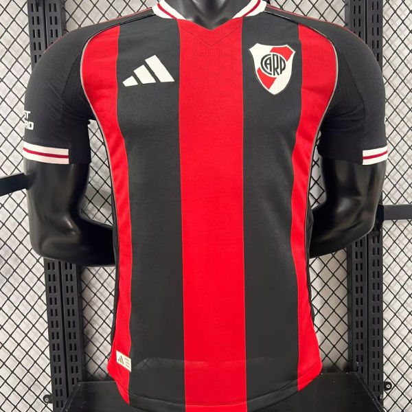 2025/26 River Plate Away Player Version Soccer Jersey 胸前空白版