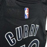 Warriors CURRY #30  Black Honor Edition NBA Jerseys