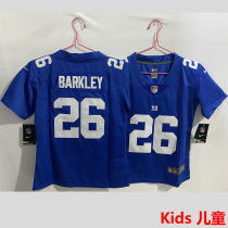 BARKLEY #26 New York Giants Kids NFL Jersey 巨人