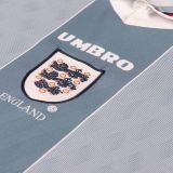 1996 England Away Kids Retro Soccer Jersey
