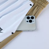 2022 Nk White Khaki Short Training Jersey(A Set)