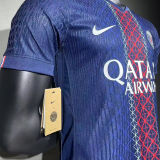 2025/26 PSG Home Blue Player Version Soccer Jersey