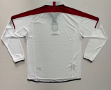 2004/05 England Home White Retro Long Sleee  Jersey