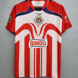 BOFO MY ANGEL #100 Chivas Home Retro Soccer Jersey  2006/2007 ★★