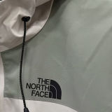 2025 THE N FACE White Green Windbreaker